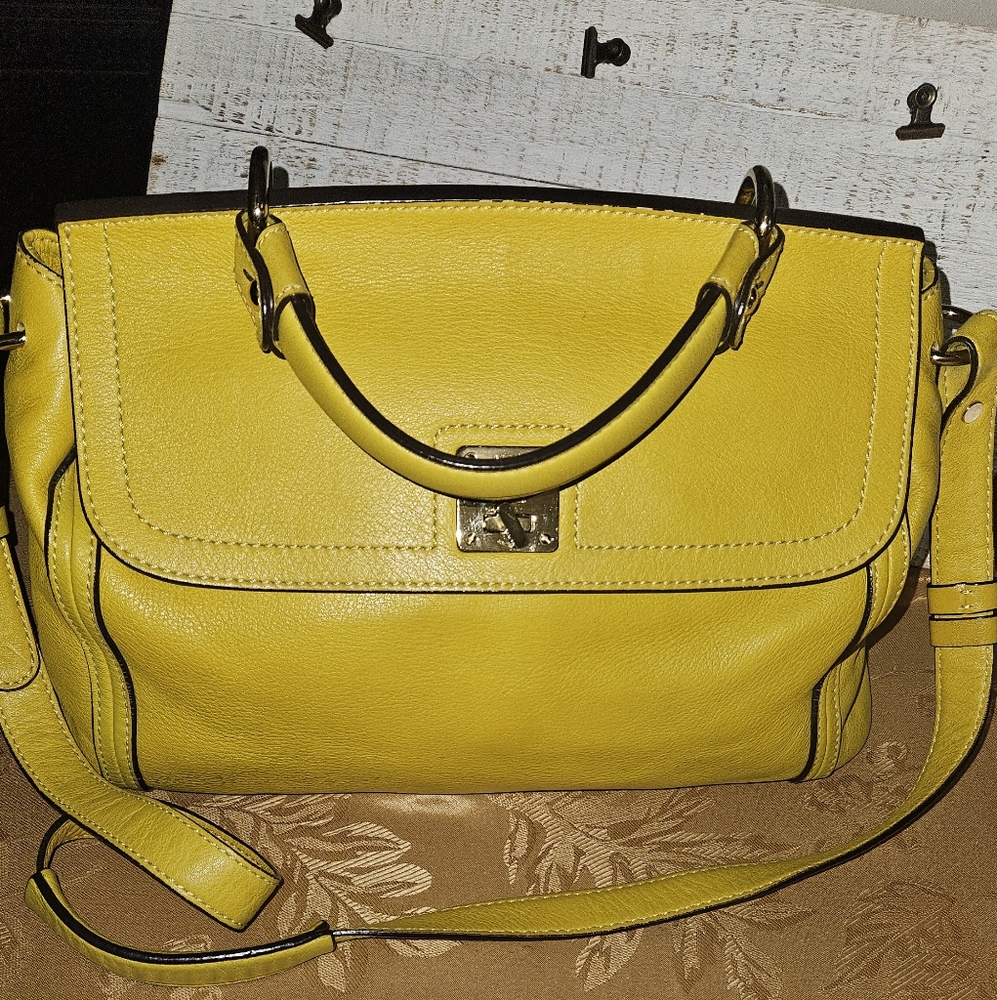 MCM 2 Way Leather Satchel - Picture 13 of 13